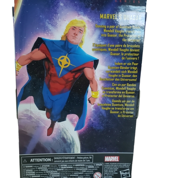 Quasar Marvel Legends 6" Action Figure Exclusive Wendell Vaughn w/ Quantum Bands - Picture 5 of 9